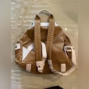 Tory Burch | Bags | Tory Burch Camel Colored Small Backpack 